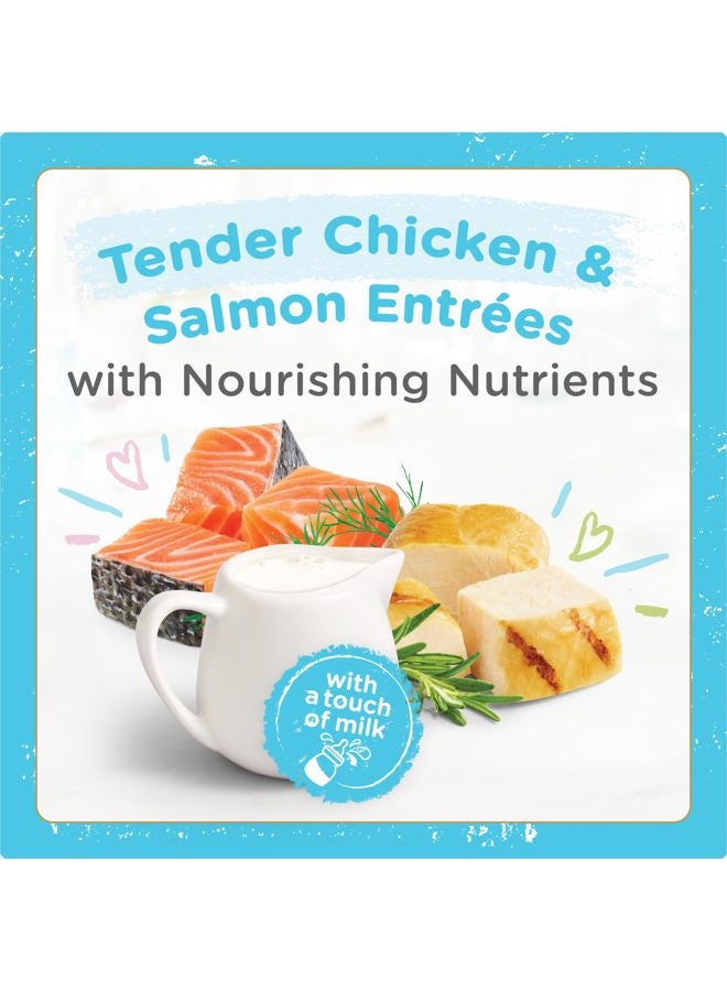 Fancy Feast Purina Fancy Feast Petites Kitten Tender Pate Gourmet Wet Kitten Food Variety Pack - 12 ct. Tub - Image 4