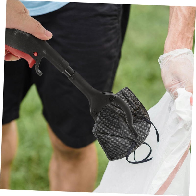 Extended Reach Trash Grabber Tool 45 Inch Portable Litter Picker for Home Garden Outdoor Cleanup - Image 3