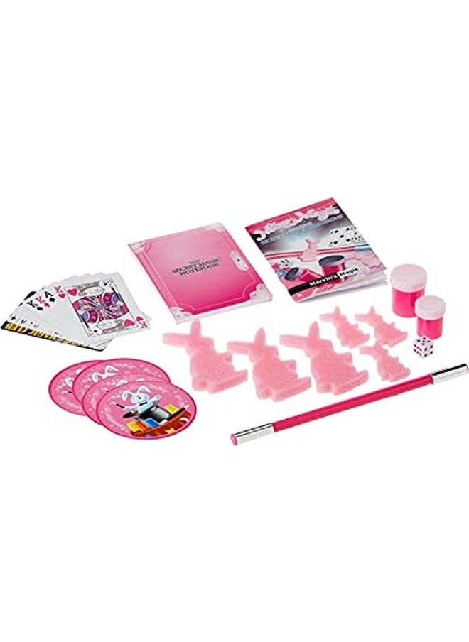 Marvin's Magic - Marvin'S Magic - Mizz Magic Magic Gift Tin - Girls Magic Set - Magic Tricks For Kids - Includes Mind Reading Canisters, Magic Changing Cards, Mysterious Cat Clip & More - Image 1