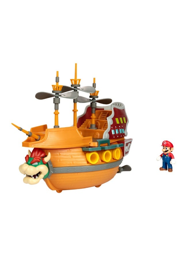 Super Mario Deluxe Bowser's Airship Playset - Image 3