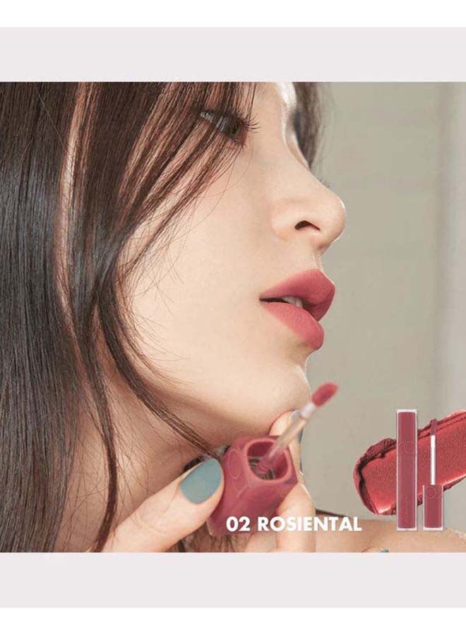 rom&nd Blur Fudge Tint 02 Rosiental - Image 5