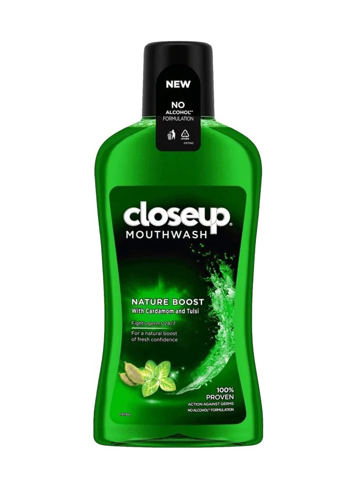 Closeup Closeup Nature Boost Mouth Wash 500ml 