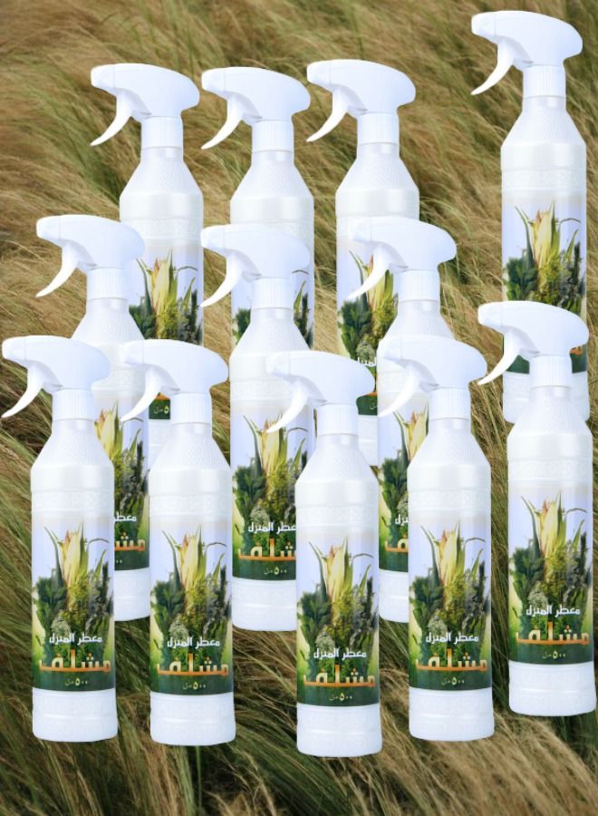 بانافع 12 قطع معطر منزل مشلف 500مل - Image 1