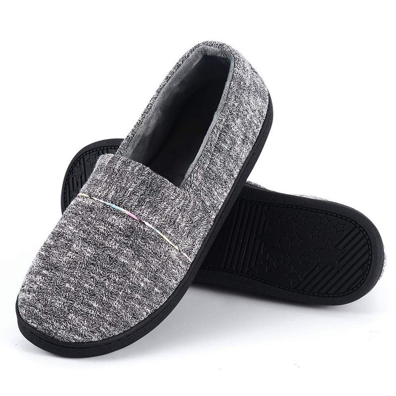 Urbancolor Women Washable Closed Back Indoor Slippers Anti-Slip House Slipper Breathable Home Shoes (Dark Grey, Numeric_9_Point_5) - Image 5