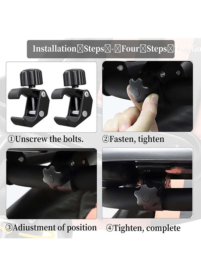 Universal baby stroller trays, baby stroller snack trays, universal baby stroller trays and beverage racks, baby stroller accessories, suitable for water bottles, food, mobile phones. - Image 5