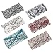 Artilady 6 Pack Wide Boho Headbands for Women Soft Yoga Elastic Hair Bands for Girls Workout Running Sport Headwrap Nonslip Breathable Patterned - Image 2