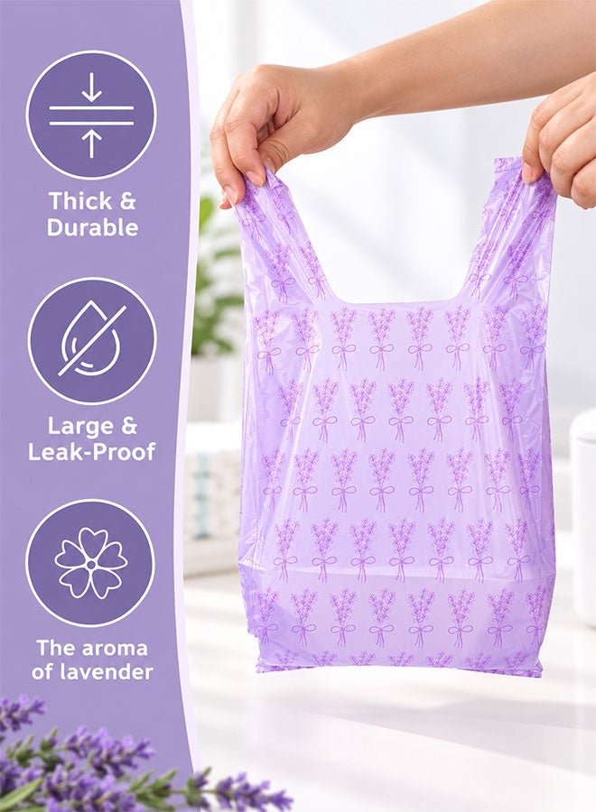 Super ZYouth 100 Bags Disposable Diaper Sacks, Odour Control Baby Nappy Disposal Bags with Easy-Tie Handles, Leak-Resistant Diaper Bags for Collecting Nappies and Rubbish, Home & Travel Use - Image 3