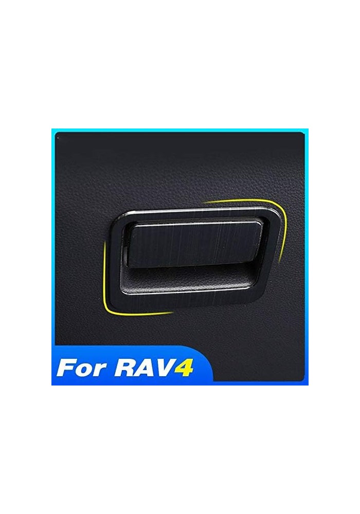 DEMULAX Co-Pilot Storage Glove Box Handle Trim Cover for RAV4 - Image 2