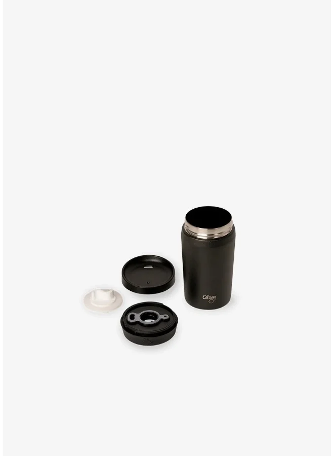 Citron Insulated Coffee Mug 320ml - Black