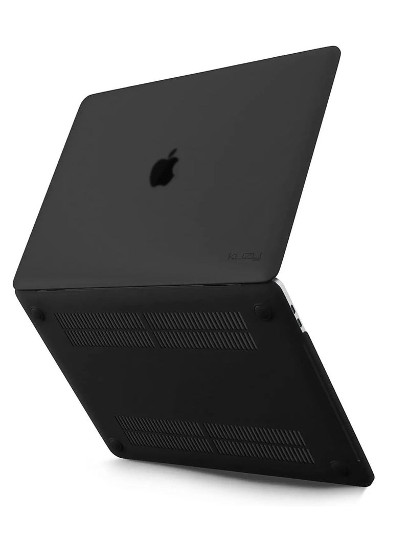 Rubberized Hard Case for MacBook Pro 13 Inch A2338(M2 M1) A2251 A2289 A2159 A1989 A1706 A1708 , Snap On Hard Shell Case Cover for MacBook Pro 13 2016--2022 Release with/Without Touch Bar, Black  - Image 1