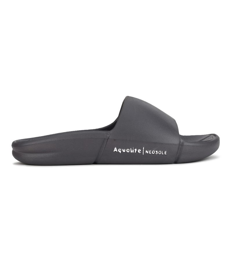Aqualite Men's Slides Slippers | Slip-On Flat Base Flipflop for Men | Anti-Skid Sole, Lightweight & All-Day Comfort | Casual Home & Outdoor Sandal for Men - Image 4
