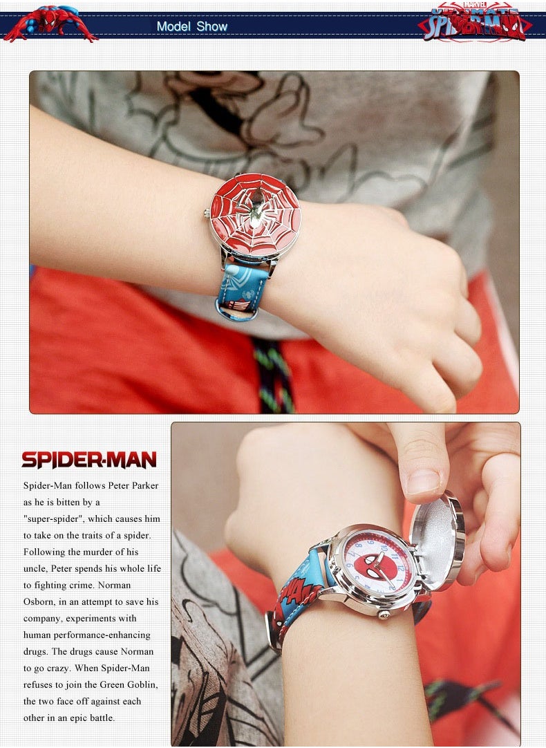 Generic - Cartoon pattern children's watch suitable for children of all ages gift watches - Image 1