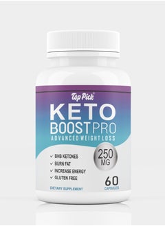 Keto Boost Pro Advanced Weight Loss 250 mg 60 Caps