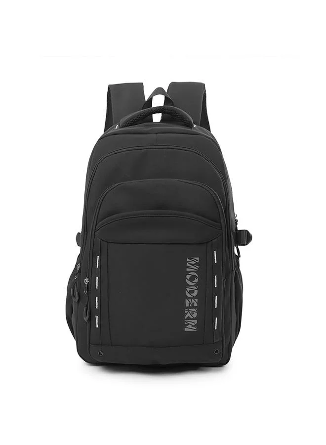 Take Two Durable Black Nylon Backpack