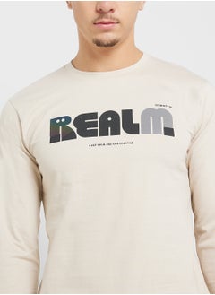 Seventy Five Basics Graphic Long Sleeve T-Shirt  - Image 3