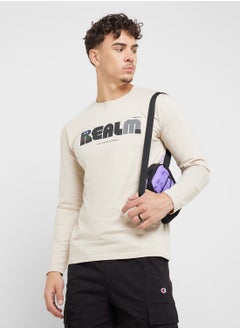 Seventy Five Basics Graphic Long Sleeve T-Shirt  - Image 1