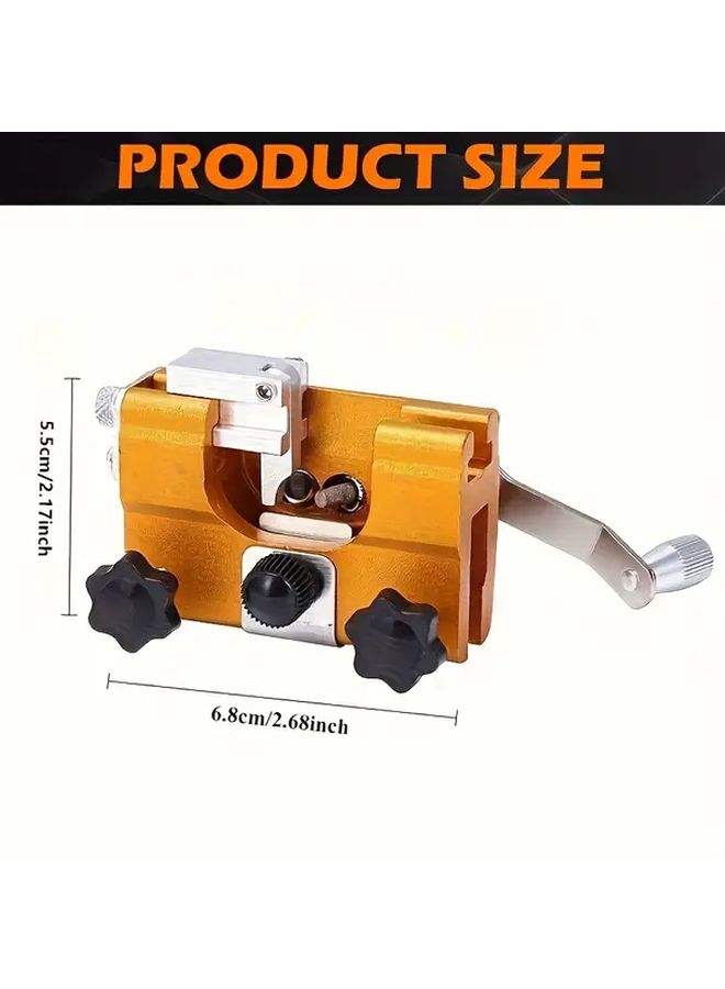 1 Portable Hand Cranked Chainsaw Sharpener Kit For Various Chainsaws Sharpening Accessories - Image 2