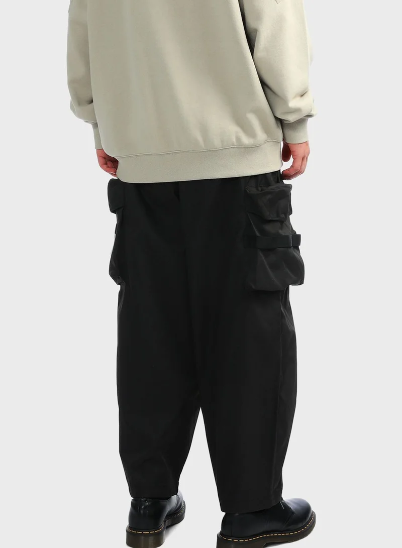 MUSIUM DIV. Twill Cargo Sweatpants