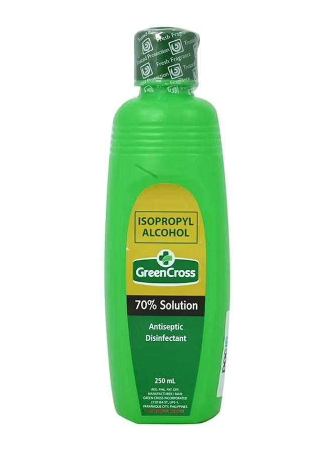 Green Cross Isopropyl Alcohol Solution 70% Antibacterial Disinfectant 250ml