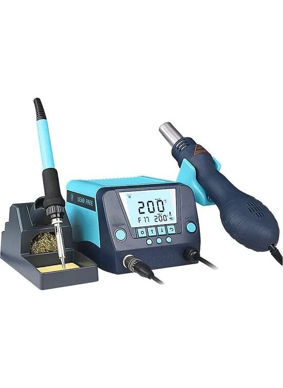BK881 Intelligent 2 In 1 Soldering and Hot Soldering Iron Station 650W