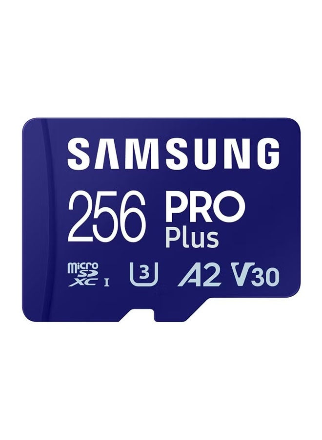 Samsung PRO Plus 256GB Memory Card – Up to 160MB/s, Full HD and 4K UHD, UHS-I, U3, V30, A2, for Android Smartphones, VCRs, Cameras and More - Image 1