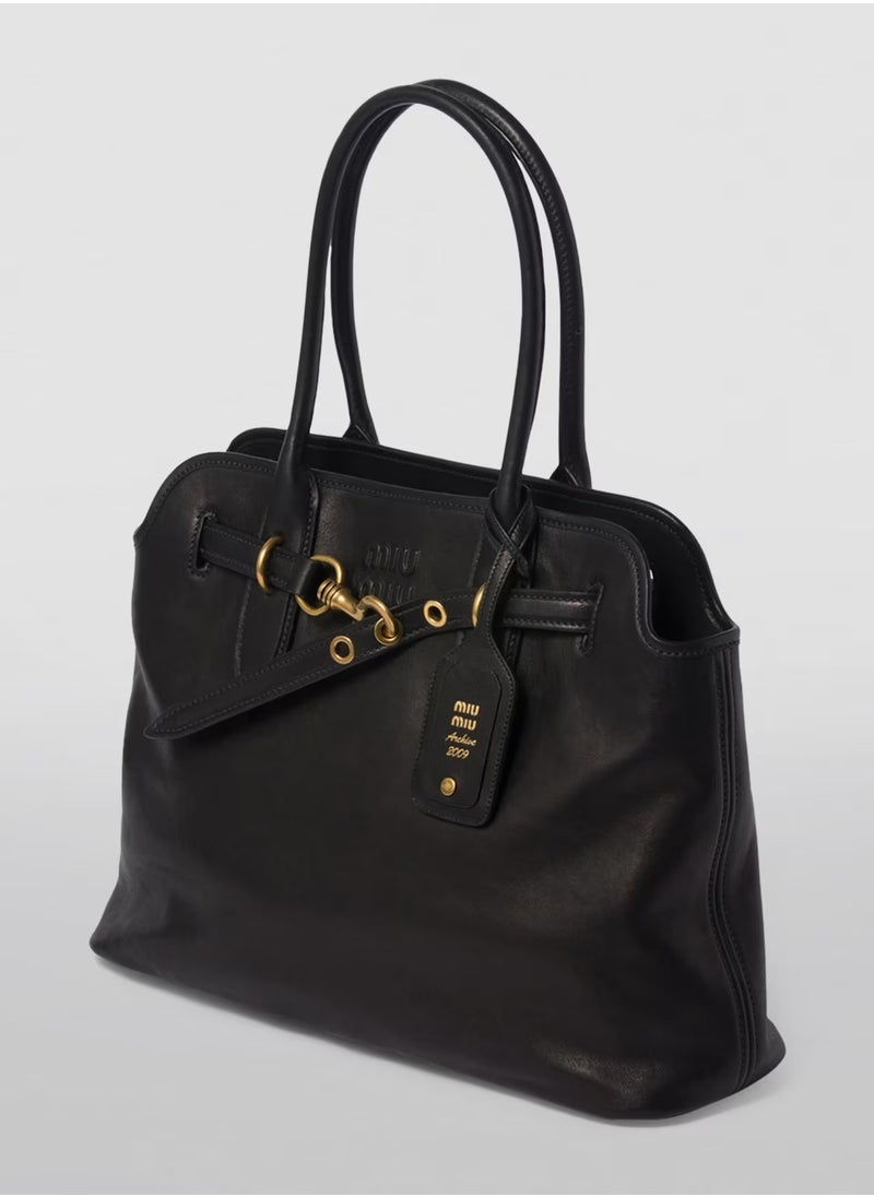 MIU - MIU Aventure Nappa Leather Bag - Image 1