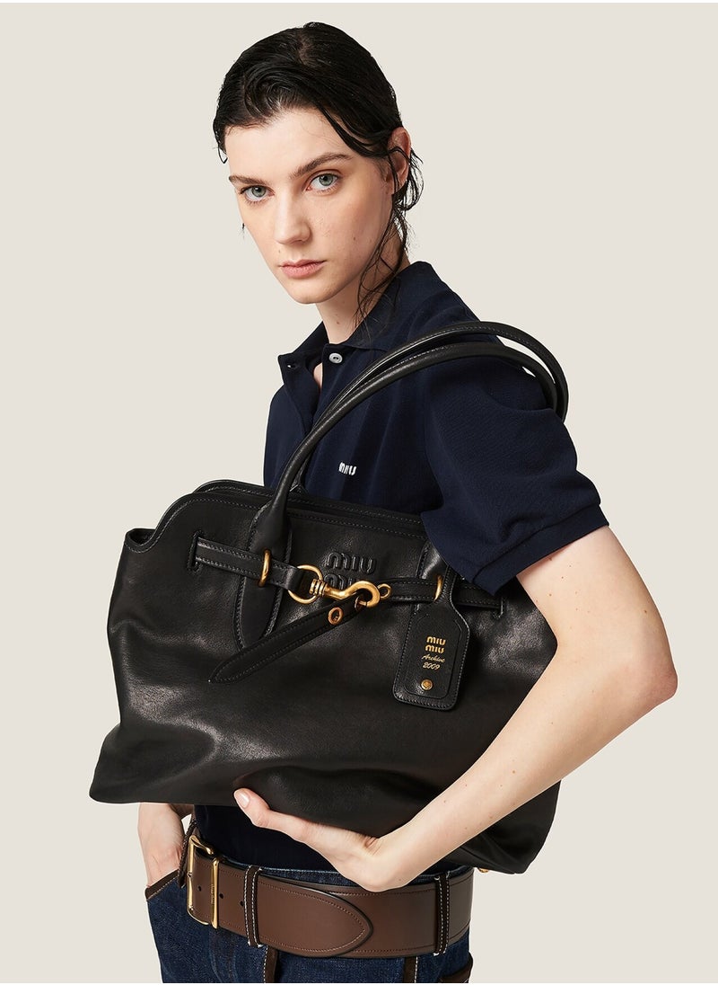 MIU - MIU Aventure Nappa Leather Bag - Image 1