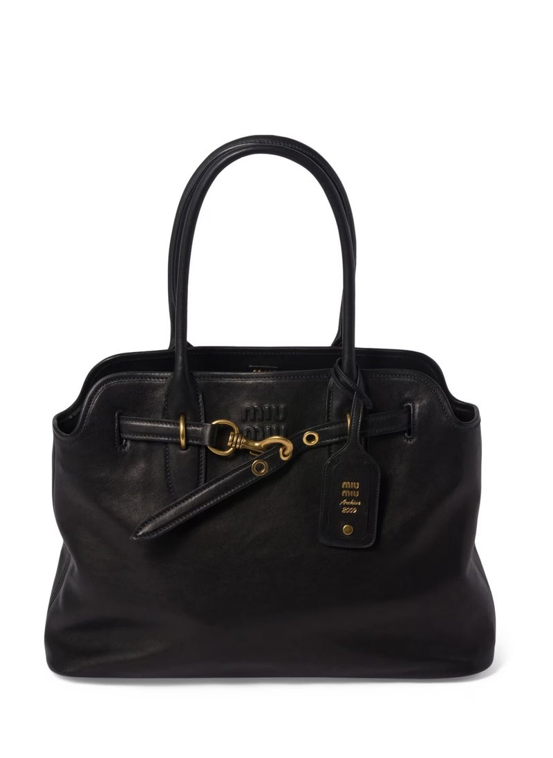 MIU - MIU Aventure Nappa Leather Bag - Image 1