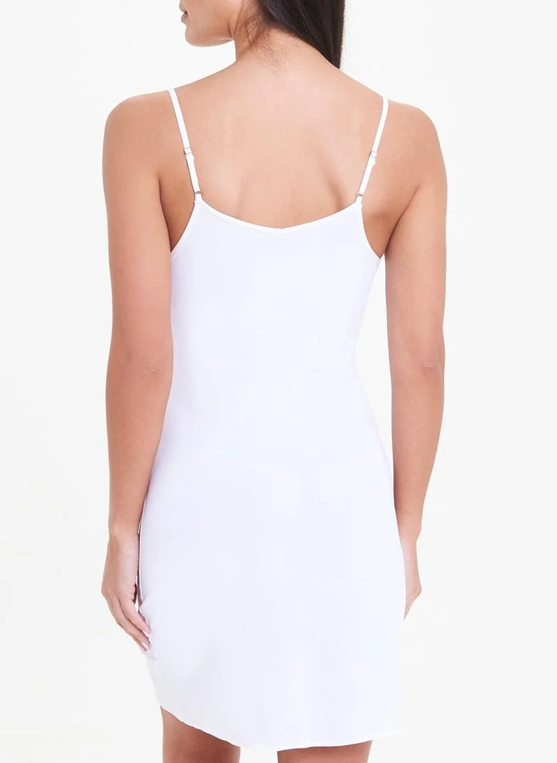 Matalan White Full Slip (Short)