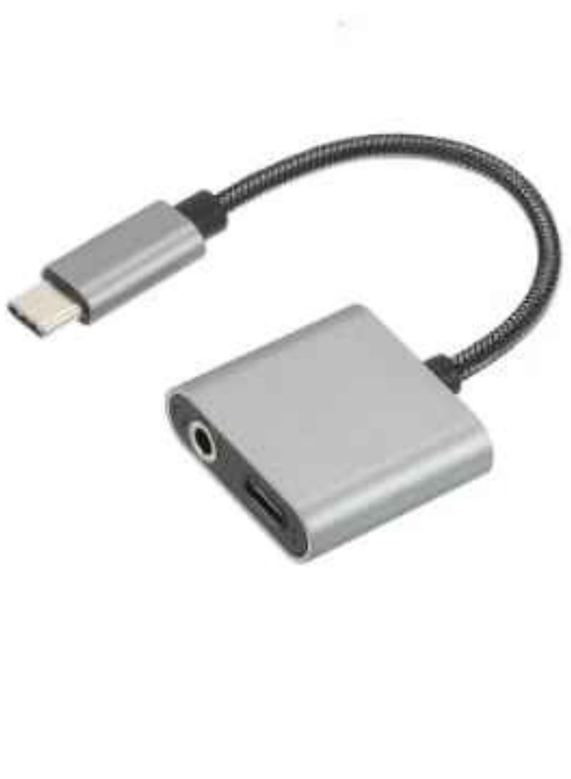 GO-DES Type C Charger And Headphone Audio Jack USB C Cable Adapter - Image 2