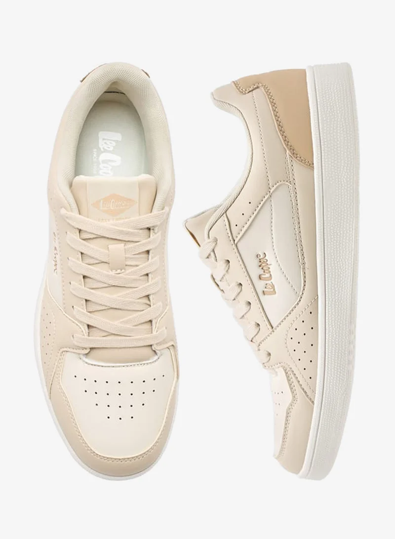 لي كوبر سنيكرز رجالي منخفض بساق مثقوبة برباط