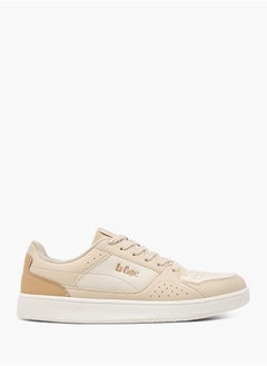 Lee Cooper Men's Perforated Lace-Up Low Ankle Sneakers  - Image 1