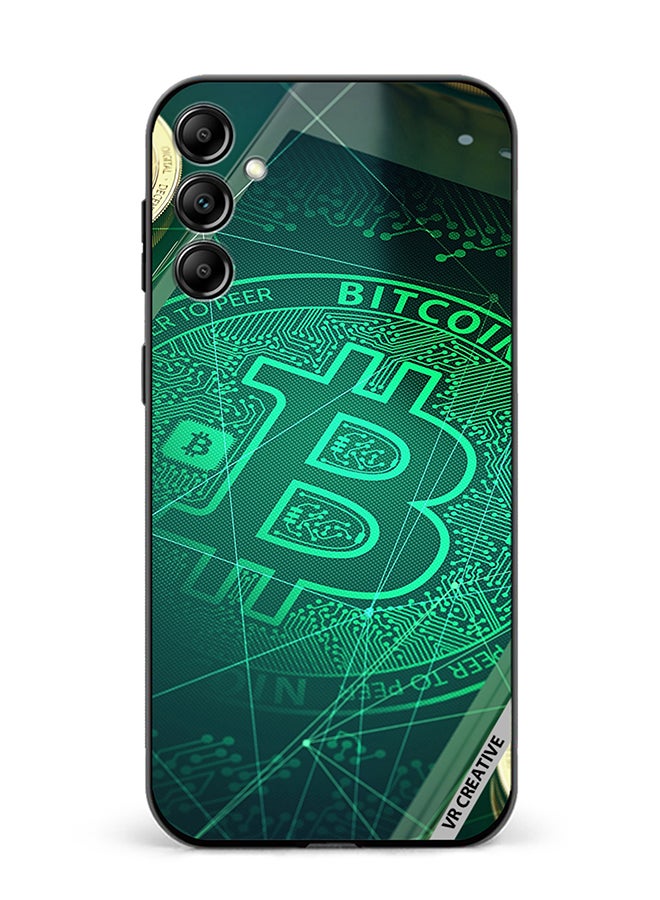 VR CREATIVE Protective Case Cover For Samsung Galaxy A55 Bitcoin Design Multicolour - Image 1