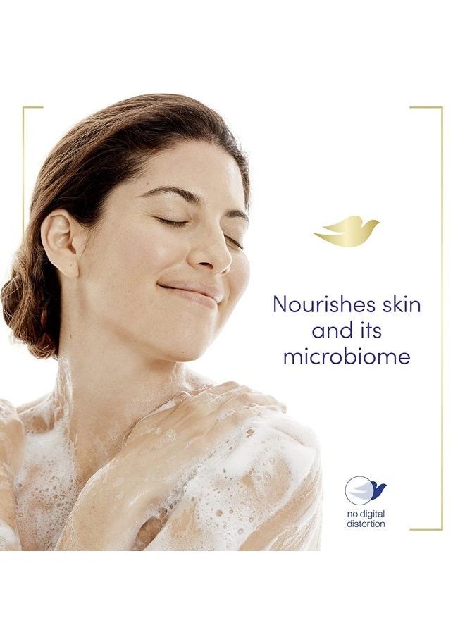 Dove - Body Wash for Dry Skin Dryness Relief Effectively Washes Away Bacteria While Nourishing Your Skin 22 oz (Pack of 4) - Image 1