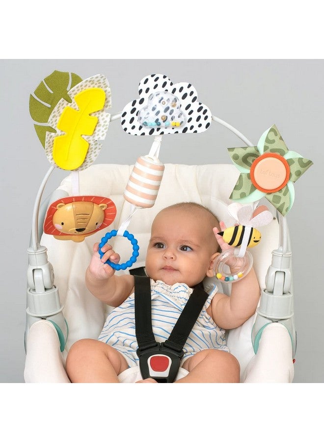 Taf Toys Taf Toys Savannah Adventures Arch | Activity Arch with Fascinating Toys, Stimulates Baby’s Senses & Motor Skills Development | Newborn & Baby Toys 3-6 Months | Use on Strollers, Bassinets, Crib - Image 4