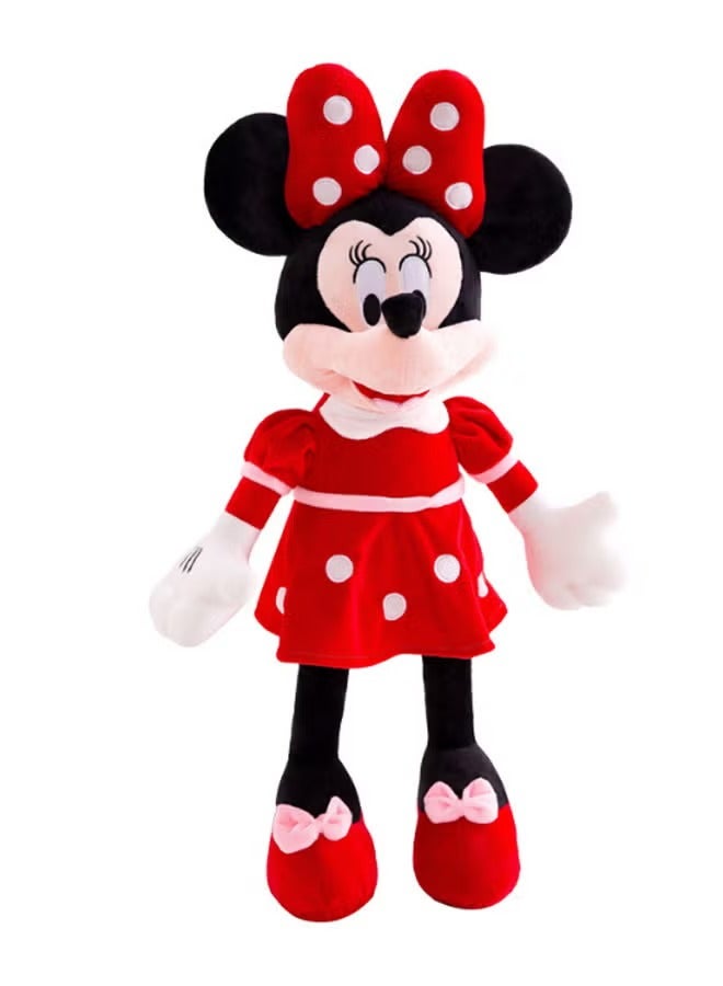 رالي لعبة دمية محشوة منقطة ميني ماوس قطيفة لطيفة وناعمة للأطفال 40 سم - Image 2