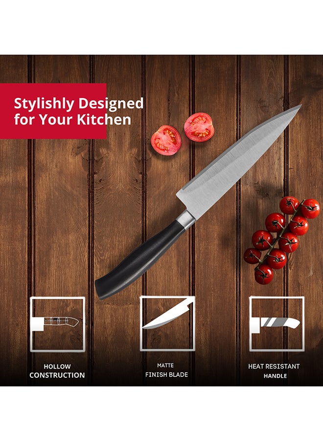 Feelings Stainless Steel Knife with Black Handle 18.5cm RC-KQ0795  - Image 5