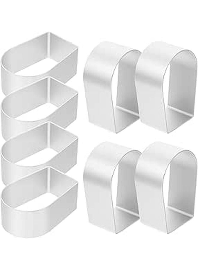 Stainless Steel Cookie Cutters Set 10PCS Reusable Baking Molds For Kitchen - Image 1
