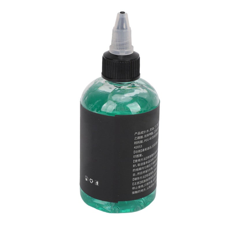 Tattoo Transfer Gel: Precise Application Bottle Nozzle, Non Irritating Skin Safe - Clear Long Lasting Stencil Gel for Professional Tattoo Artists and Studios - Image 2