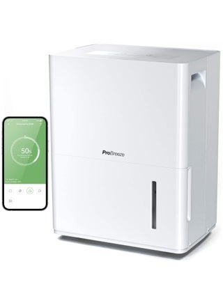 30L a Day Smart Dehumidifier with Wifi Smart App Control, Digital Humidity Display, Continuous Drainage, 24 Hour Timer and Auto Defrost Function, Ideal for Damp and Condensation - pzsku/Z32E04B0D54AFD6E49C2DZ/45/1746625456/ee2e7ac4-31c6-43a3-b3ef-1ac593d449fd