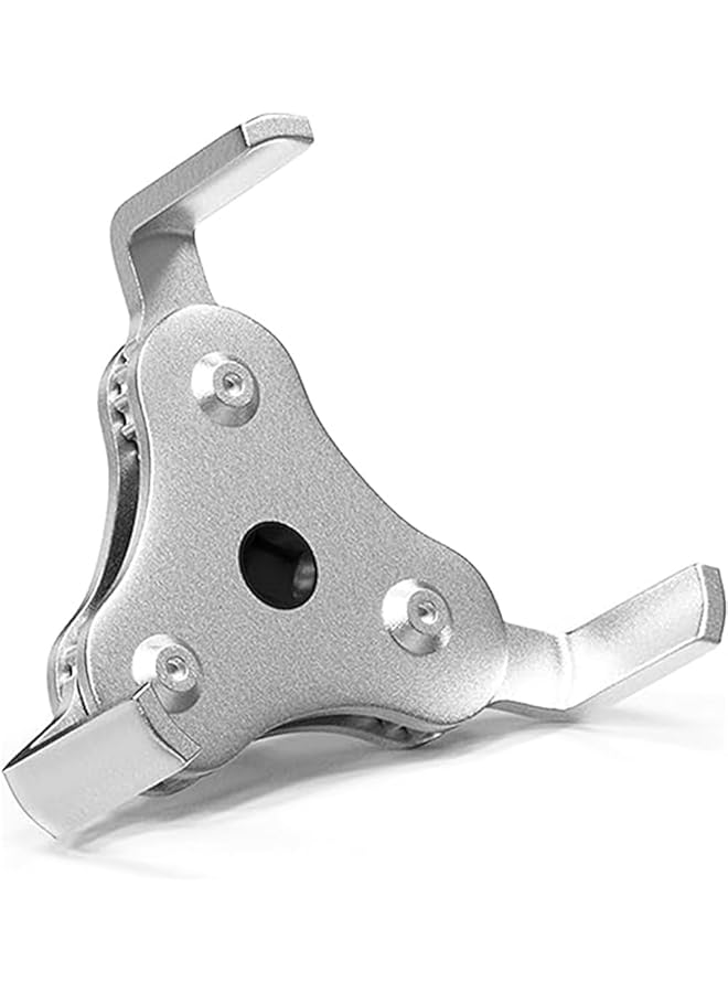 KASTWAVE Universal Oil Filter Wrench, From 2-1/2 Inch To 4.5 Inch 3 Jaw Adjustable Oil Filter Removal Tool Set, Easy Changes, Efficiency 2 Way Oil Filter Wrench For Cars, Trucks, Motorcycles, 1 Pcs - Image 2