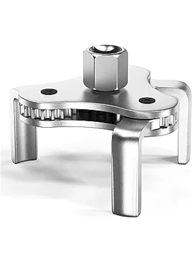 KASTWAVE Universal Oil Filter Wrench, From 2-1/2 Inch To 4.5 Inch 3 Jaw Adjustable Oil Filter Removal Tool Set, Easy Changes, Efficiency 2 Way Oil Filter Wrench For Cars, Trucks, Motorcycles, 1 Pcs - Image 1