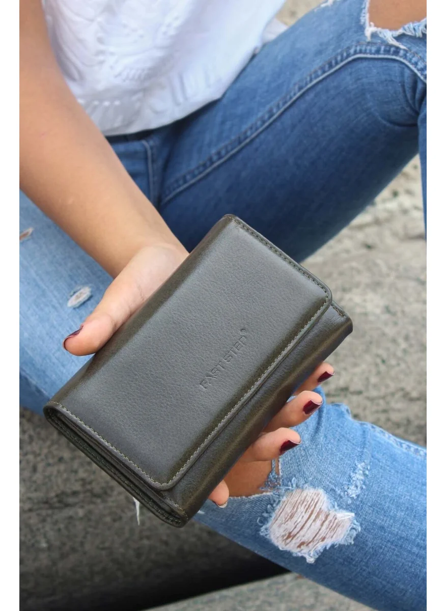 Fast Step Genuine Leather Green Women's Wallet Accessory 779ca2628
