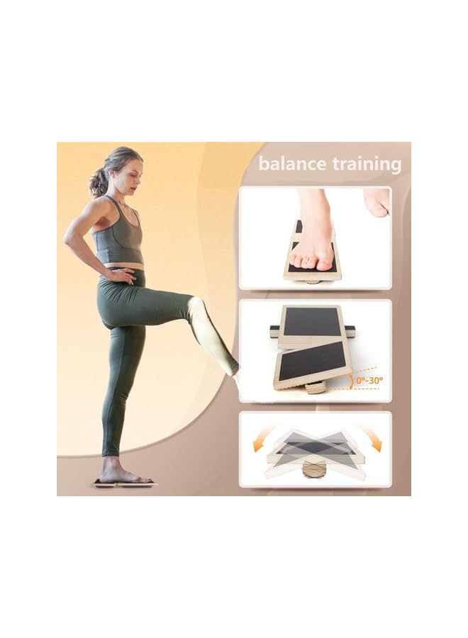 PROMASS Ankle Foot Strengthener Balance Board, Foot Trainer For Sprained, Plantar Fascilitis Relief, Posture Correction, Balance Training - Image 4