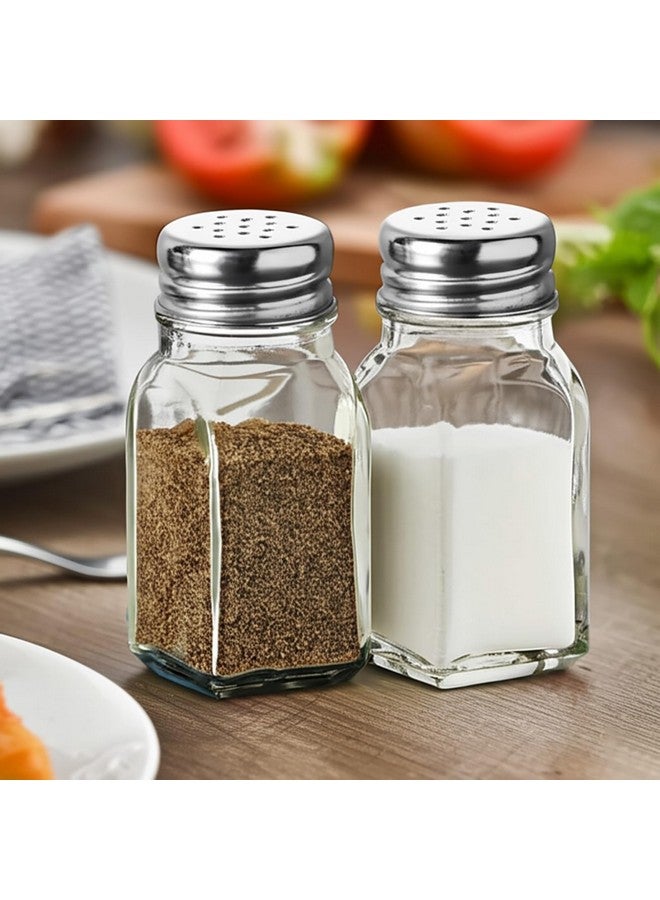 بنايد مجموعة هزازات الملح والفلفل من الزجاج الشفاف، أدوات المطبخ، طاولة الطهي - Image 1