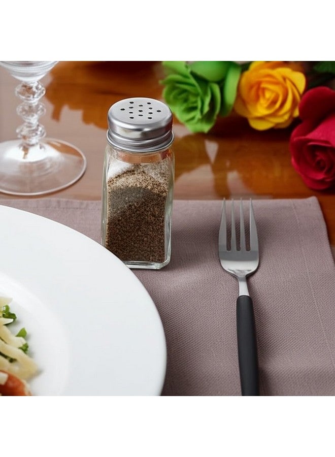 بنايد مجموعة هزازات الملح والفلفل من الزجاج الشفاف، أدوات المطبخ، طاولة الطهي - Image 2