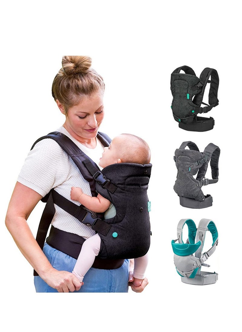ARNOTEC 4 in 1 Multifunctional and Comfortable Baby Carrier with Secure Buckles and Adjustable Design, Suitable for New - borns to Free Your Hands  - Image 3