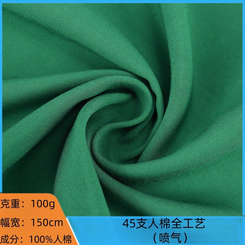in stock 45 pcs rayon fabric full craft jet lining fashion fabric single shirt dress fabric - Image 1