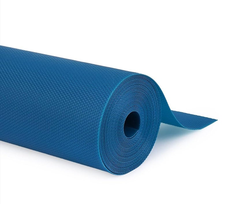 KayJen (45 cmX5m) Dark Blue Food Grade EVA Anti Slip MatSheet for Fridge, Kitchen, Drawer, Shelf Liner, Table (Diamond Texture, Dark Blue) - Image 3