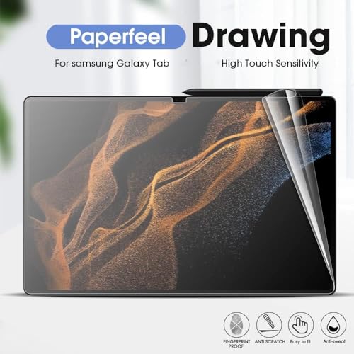 OJOS Screen Protector Compatible with Xiaomi Redmi Pad Pro, PET Paper Film for Drawing Writing and Notetaking Like on Paper Anti Glare Anti-Blue Light, Matte - Image 5